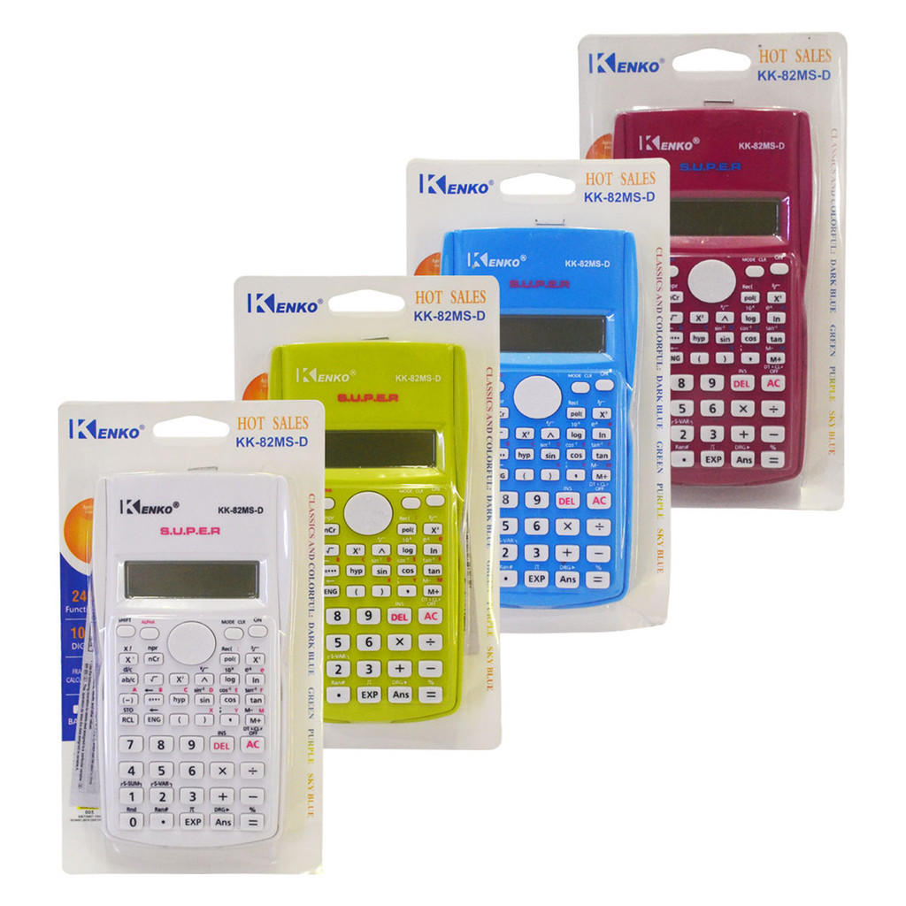 

Kenko KK-82MS-D Warna Kalkulator Ilmiah Scintific