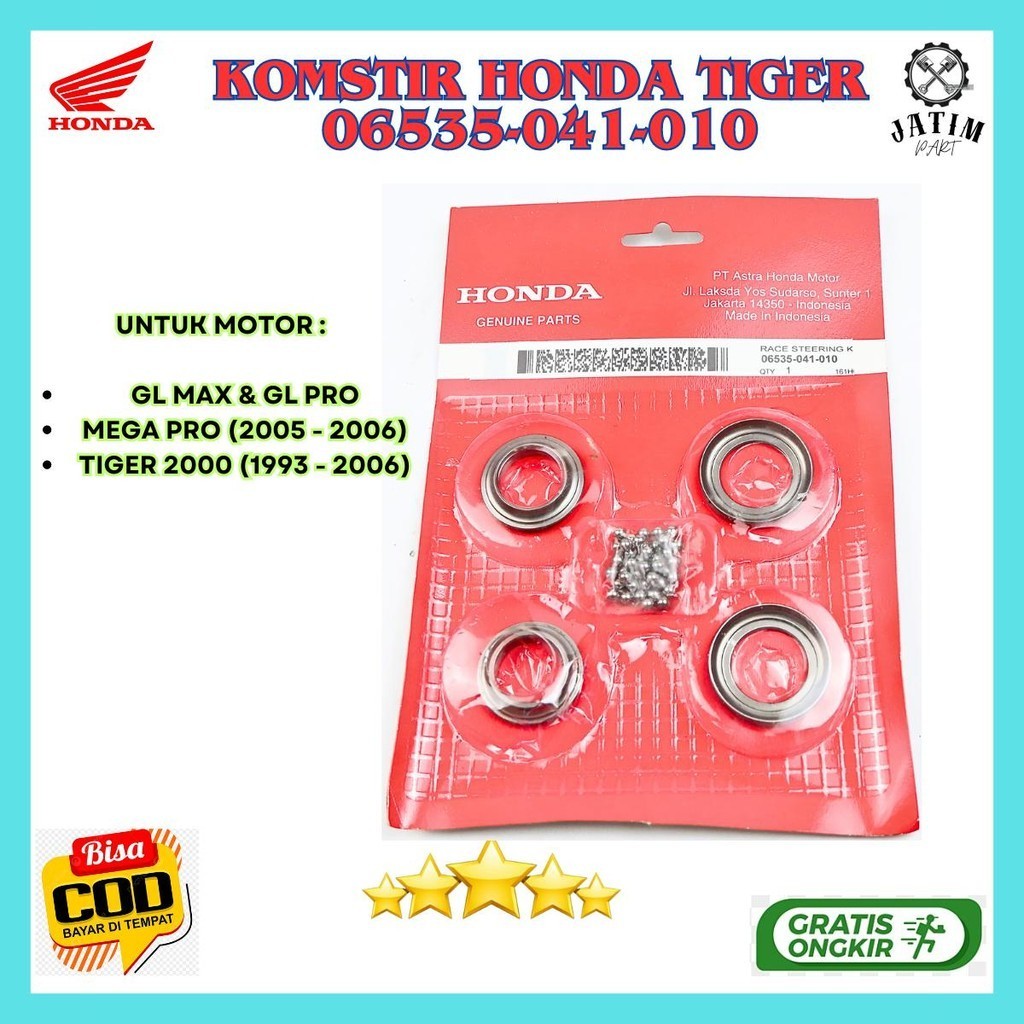 Komstir Gl Pro Ori / Komstir Honda Mega Pro Original Premium - 06535-041-010