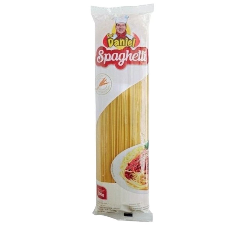 

Spaghetti Spagheti Spageti Spagetti Spaghtti Pasta Mie Gandum Chef Daniel 500 gram