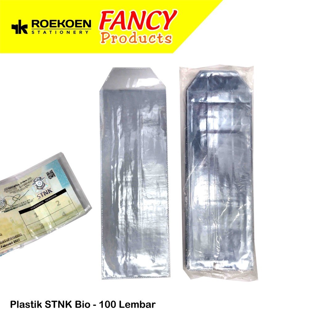 

Tanpa Merk Plastik STNK Bio (100 Sheets)