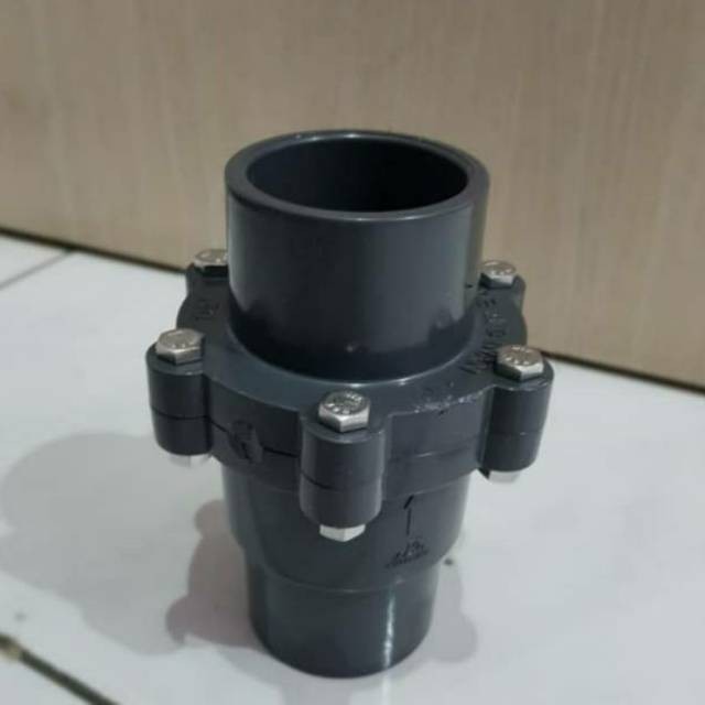 Check Valve PVC 1 1/2" inch KDJ / check valve  checkvalve 1.5 inch 1,5 inch