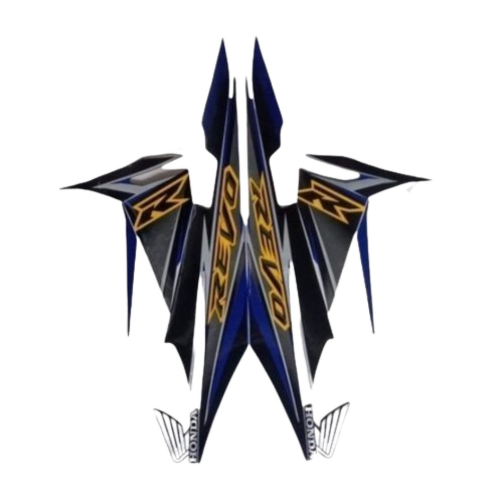 STIKER STRIPING REVO ABSOLUT 2008 LIS BODI MOTOR HONDA REVO ABSOLUT TAHUN 2008 TERBAIK DAN TERMURAH