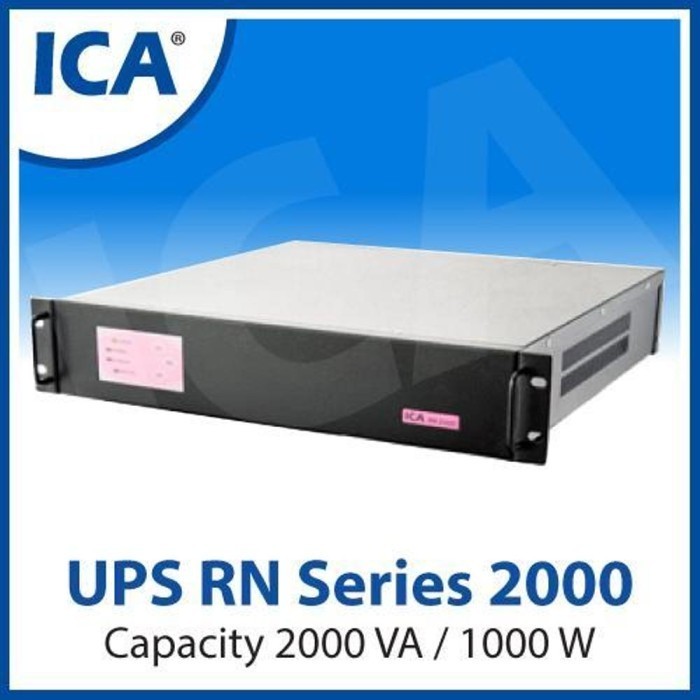 UPS ICA RN 2000 2000 VA 1000 Watt Wifi Server Line Interactive