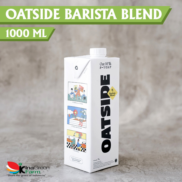 

Oatside Oat Milk Barista Blend 1000 ml Inagreen Bandung