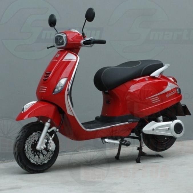 restock HARGA SUBSIDI Sepeda Motor Listrik Goda Golden Raptor 220 1500 - Merah, Opsi 1 promoo