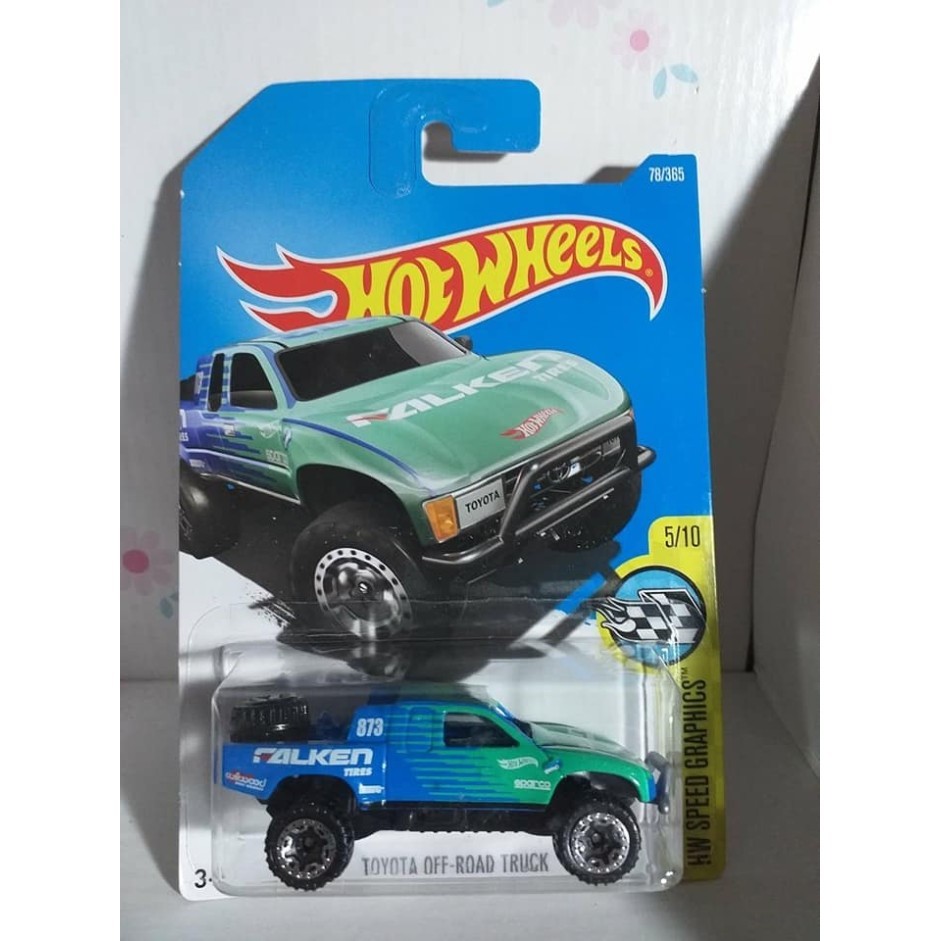 HOT WHEELS TOYOTA OFF ROAD TRUCK FALKEN