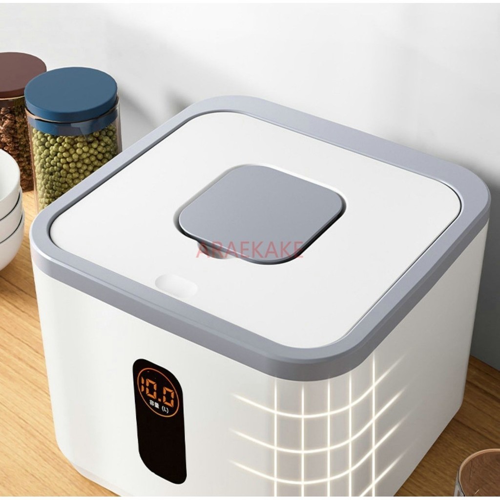 Cat food storage bucket, dog food sealed jar, moisture-proof 5kg, pet cat food vacuum storage box, s