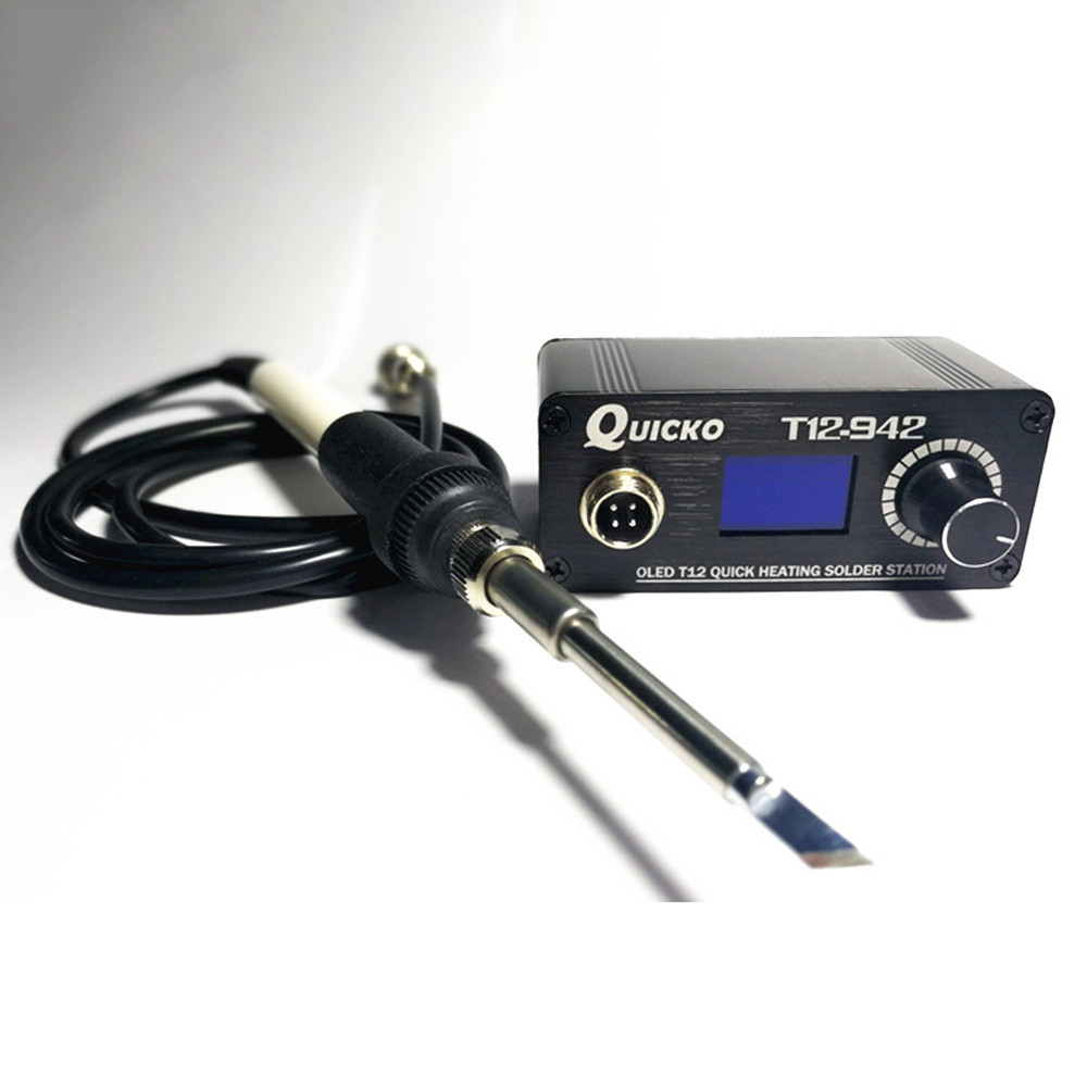 DC24V 72W for QUICKO Handle Soldering Station Kit Solder Electric Tools Iron Tips Temperature Contro