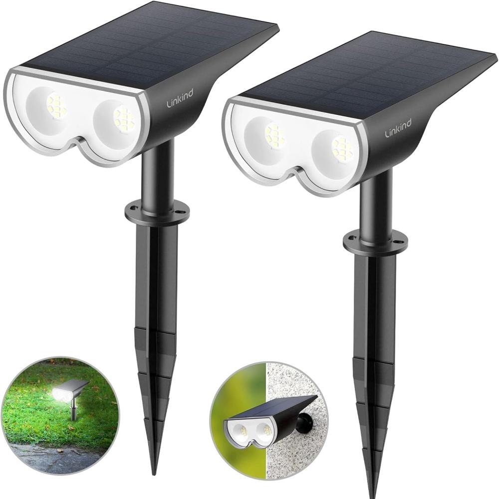 Lingking Lampu Taman Hias Tancap Solar Panel Waterproof - TS-G2204 | Lamp Kebun Outdoor Anti Air Dek