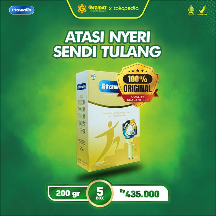 

TERJUAL Etawalin - 5 Box Susu Bubuk Kambing Herbal Atasi Nyeri Sendi Rematik