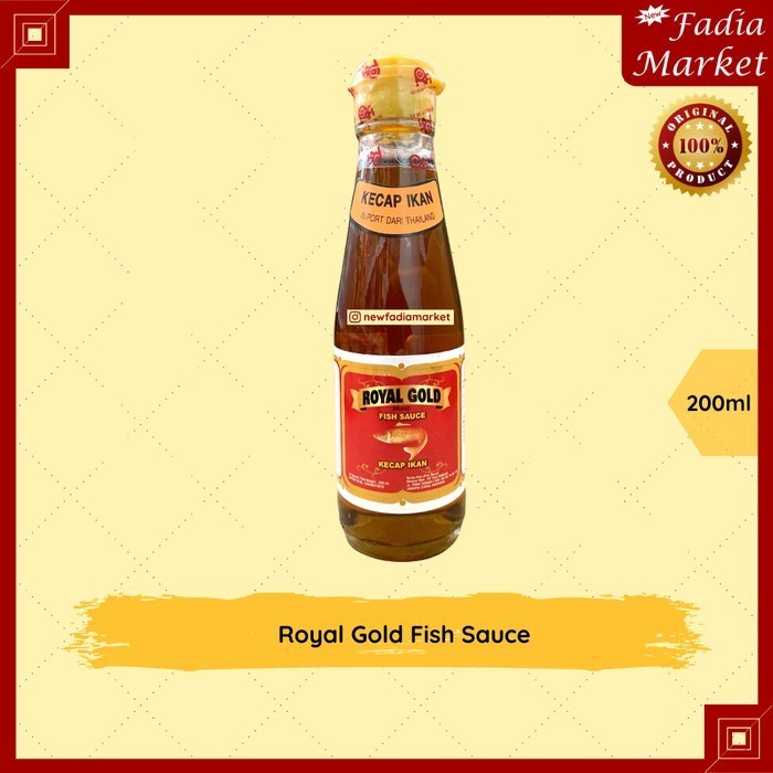 

Royal Gold Brand Fish Sauce (Kecap Ikan) 200ml