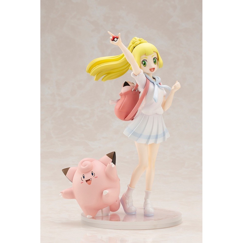 (Pre Order) Figure Pokemon - Lillie & Clefairy / Pippi (Kotobukiya)