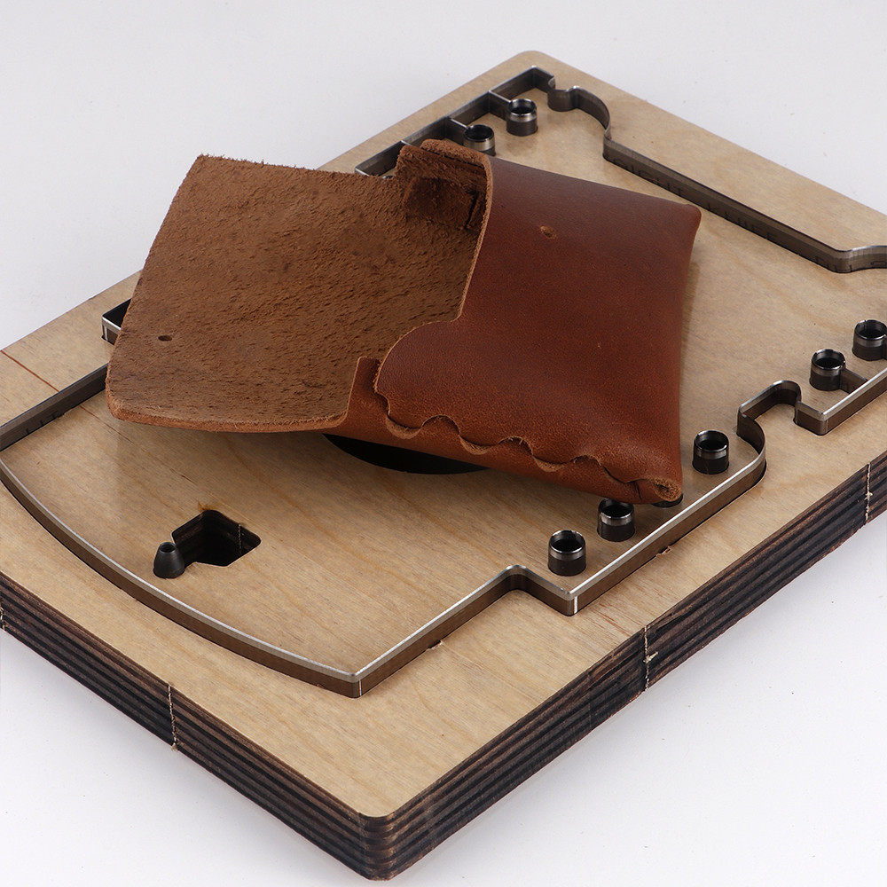 

Card / Key Bag Leather Cutting Die Cut Mold Custom, DIY Bag Shape Leather Punch Die Set, Personalized Leather Crafts Kraft Tool