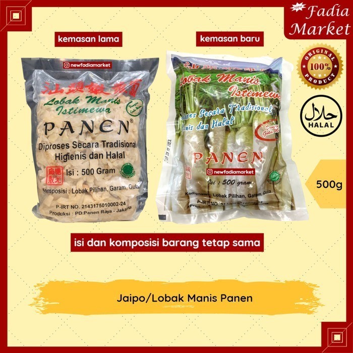 

Lobak Caipo Manis Panen 500gr