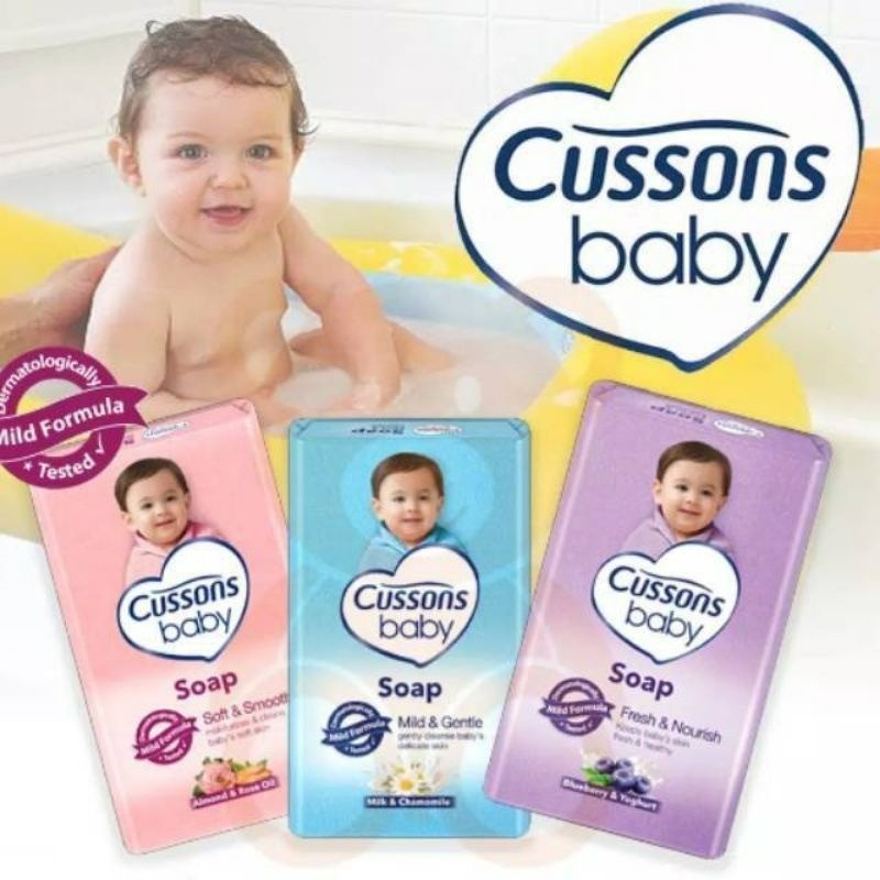 Cussons Baby Soap 60gr (SABUN BATANG CUSSON) Cussons Baby Soap 75gr/ Baby Shop