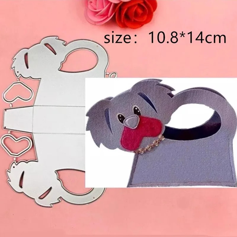 

Dog Box Metal Cut Dies Stencils for Scrapbooking Stamp/Photo Album Decorative Embossing DIY Paper Cards