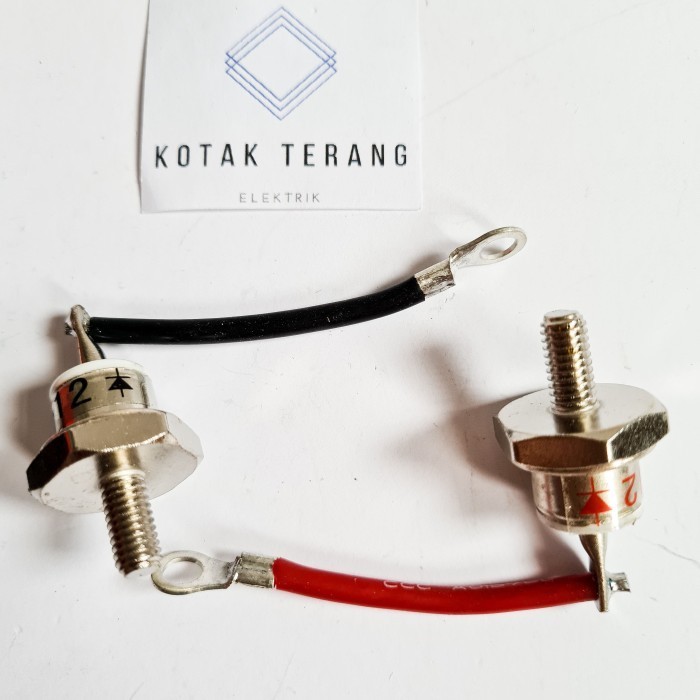 Dioda Baut ZX40-12 ZX 40-12 40A 1200V Merah Hitam 1SET -MND67