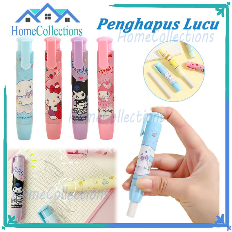 

Pengahapus Pensil Mekanik Karakter/Retractable Cute Eraser/Mechanical Eraser Lucu