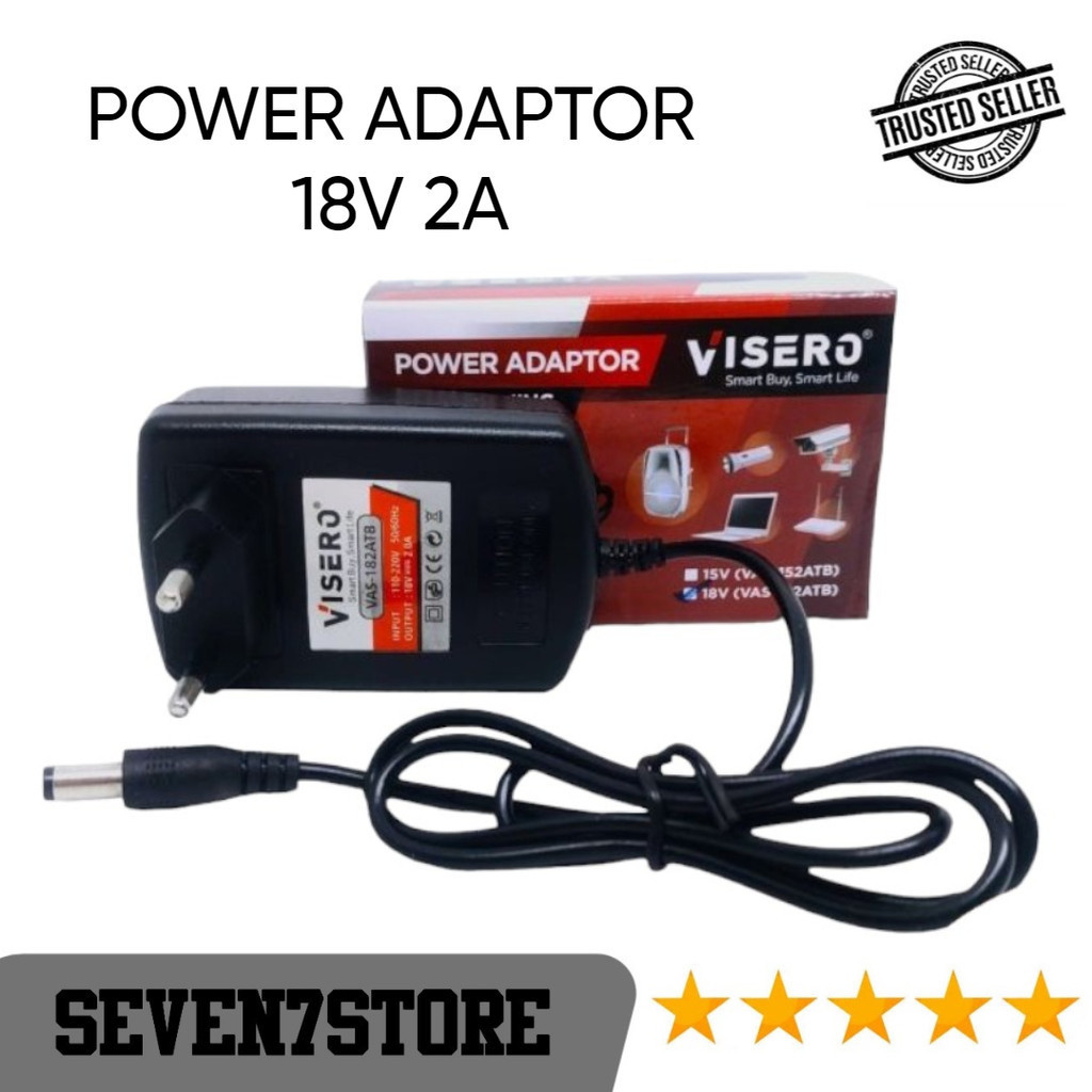 Adaptor 18V 2A Power Adaptor Visero Switching