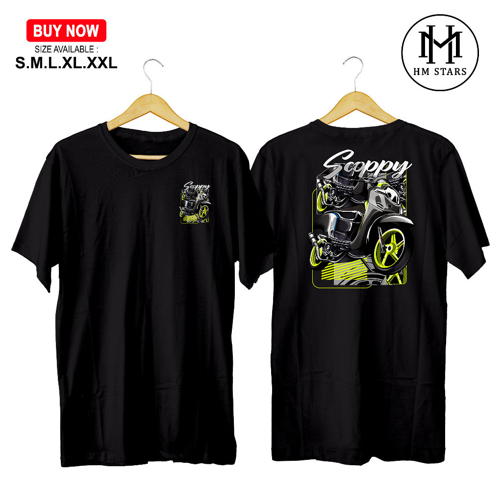 KAOS HONDA SCOOPY - BAJU HONDA SCOOPY MODIFICATION - KAOS DISTRO - KAOS KATUN COMBED - KAOS MOTOR CL