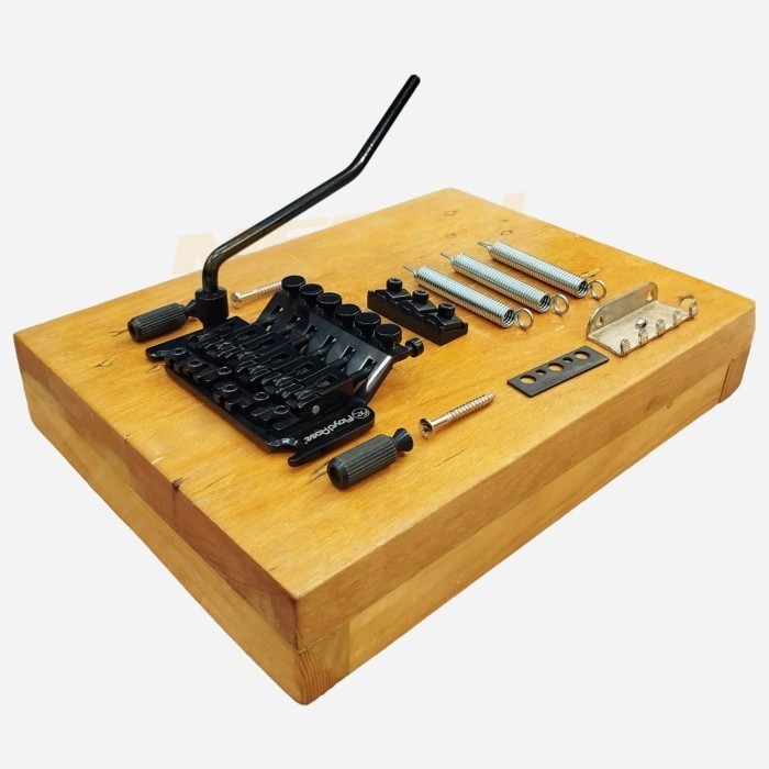 Tremolo Gitar Listrik Floyd Rose Up Down / Tremolo Bridge Assembly System - Black