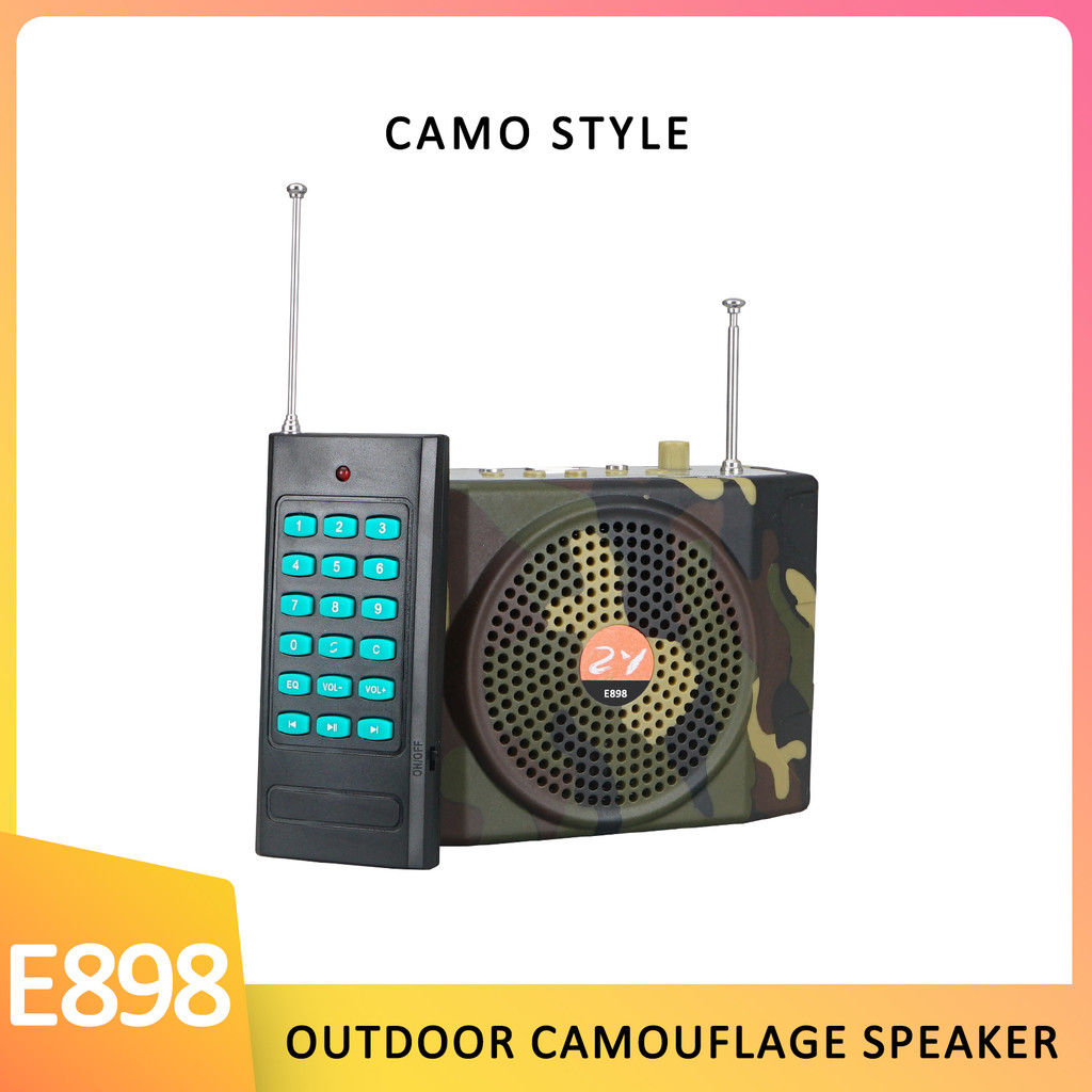 NEW Bird Caller/Speaker Buruan Bluetooth/Pemanggil Buruan 25W MP3 USB radio / FM Dengan