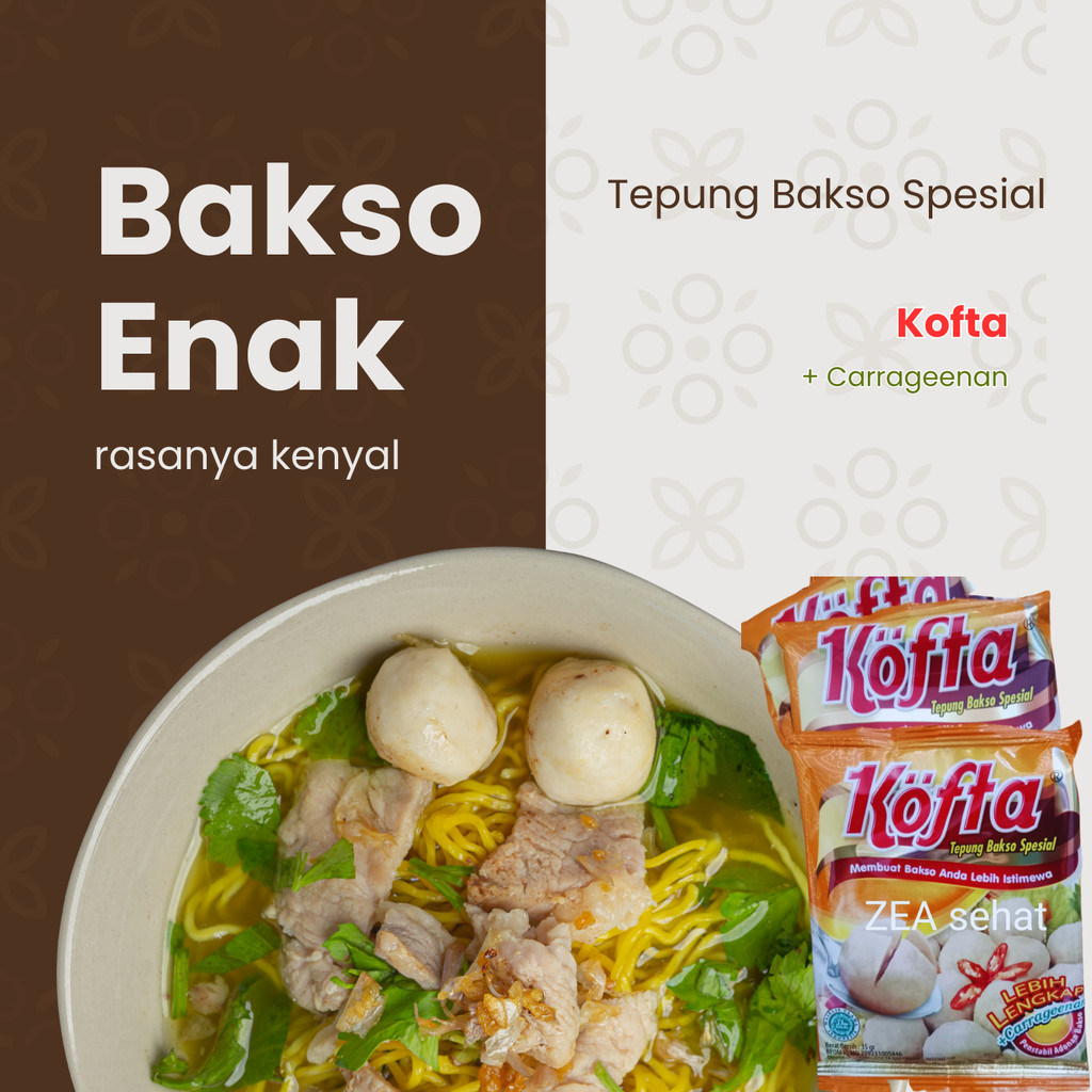 

KOFTA Tepung Bakso Spesial 35gr isi 5pcs