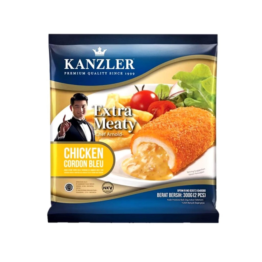 

Kanzler Cordon Bleu 300gr isi 2 pcs | NEW PRODUCT!