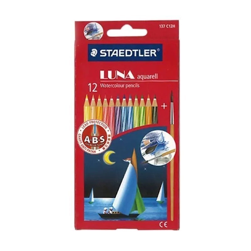 

PENSIL WARNA LUNA AQUAREL PANJANG 12 WARNA