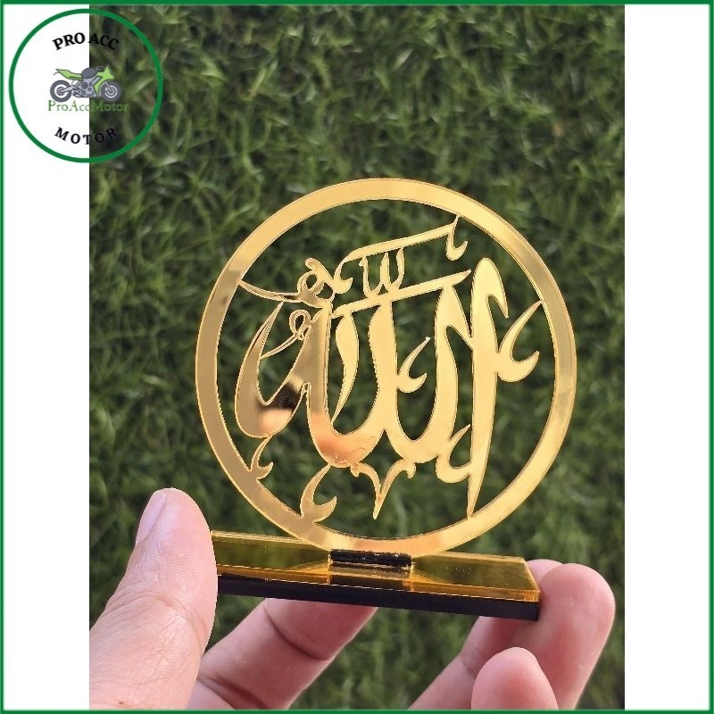 hiasan dashboard mobil ALLAH MUHAMMAD BISMILLAH