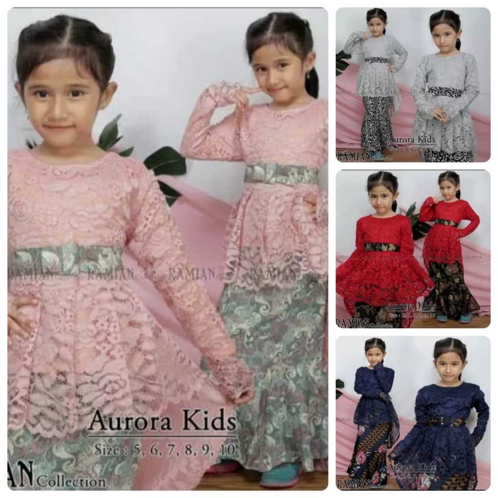 MURAH MERIAH KEBAYA ANAK / KEBAYA ANAK PEREMPUAN / KEBAYA ANAK PEREMPUAN MODERN / KEBAYA ANAK UMUR 4