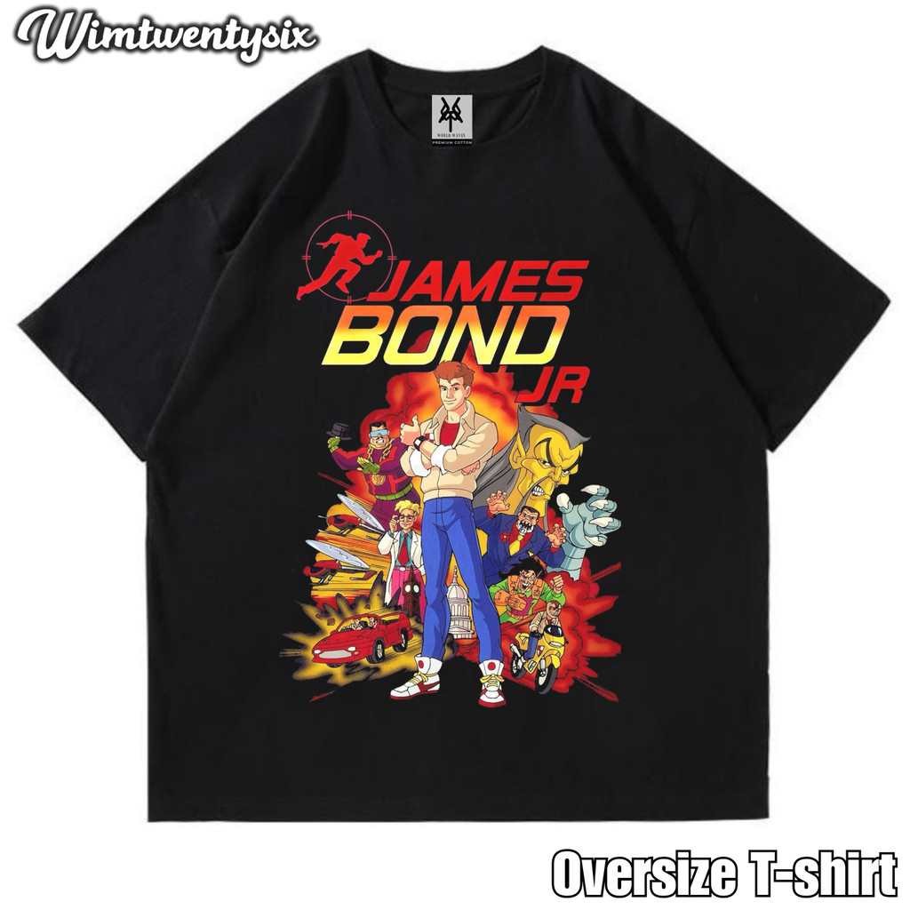 KAOS OVERSIZE | VINTAGE | T-SHIRT OVERSIZE | KAOS JAMES BOND JR