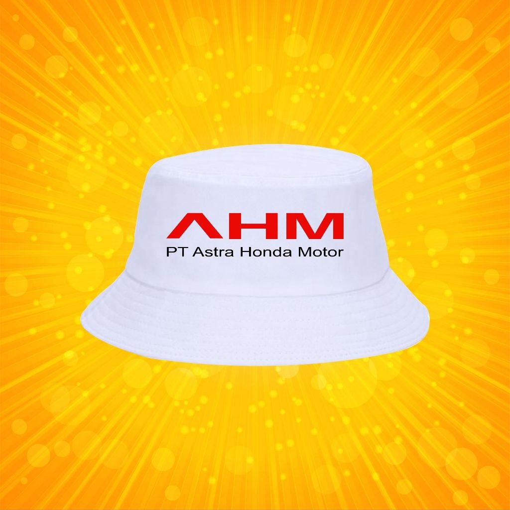 TOPI BUCKET AHM PT ASTRA HONDA MOTOR MURAH