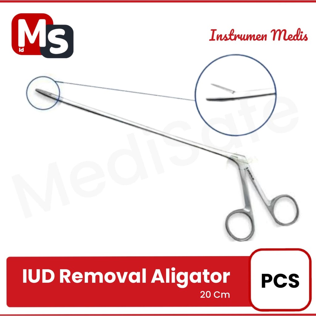 Iud Removal Aligator 20 Cm Aligator Forcep IUD Clamp Instrumen