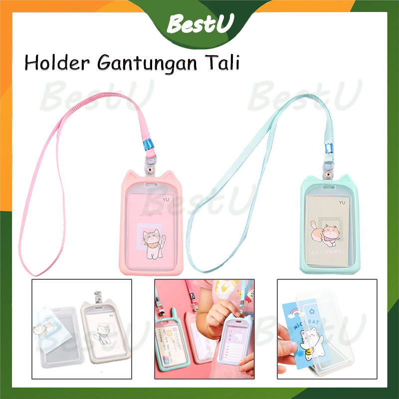 

Name Tag ID Card Holder Gantungan Kartu Nama Motif Kartun /Gantungan Tali Kartu Akses Kantor MRT Busway / Tali ID Card Nama Atau Panitia Lanyard