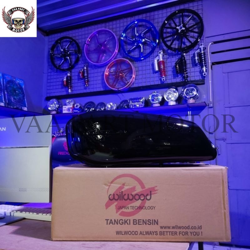 Tangki GL 100 Warna Hitam By Wilwood Original Terlaris