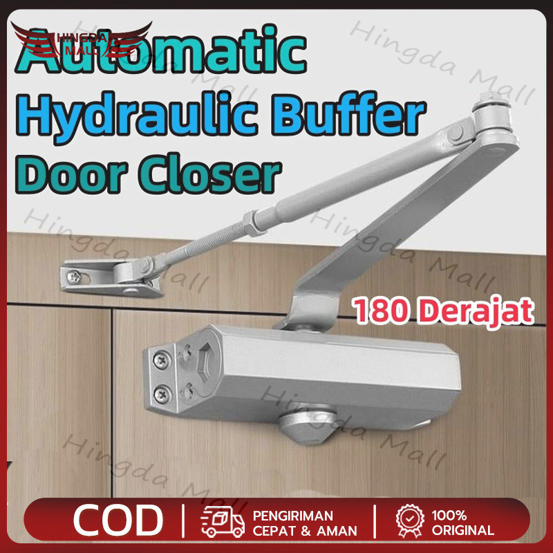 Door Closer Penutup Pintu Otomatis 180 Derajat otomatis door closer/Door Closer Penutup Pintu