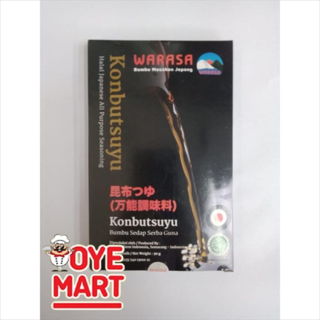 

WARASA KONBUTSUYU 50GR / BUMBU SEDAP SERBAGUNA