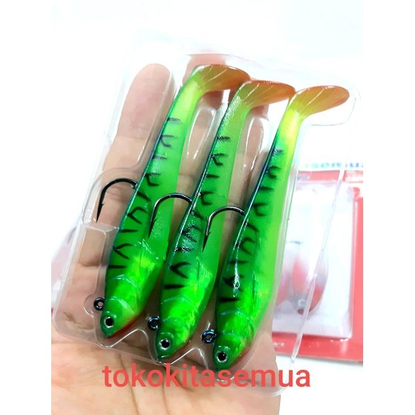 Umpan Pancing Soft Lure Karet tiruan Ikan