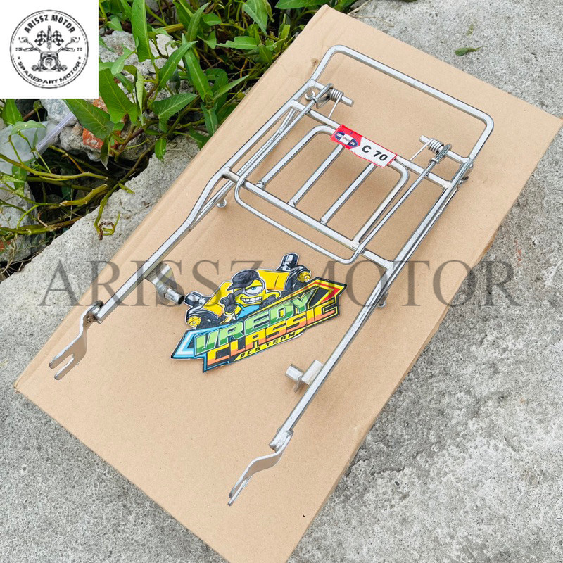 rak belakang c70 MERK SHJ  jepretan c70  behel c70 monkey behel  belakang c70 Arissz Motor