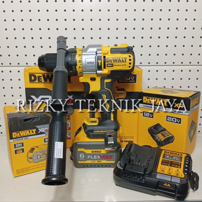 BOR BATERAI BETON DEWALT DCD999N IMPACT DRILL 13 MM MESIN BOR BATERAI CORDLESS DEWALT DCD 999 - UNIT