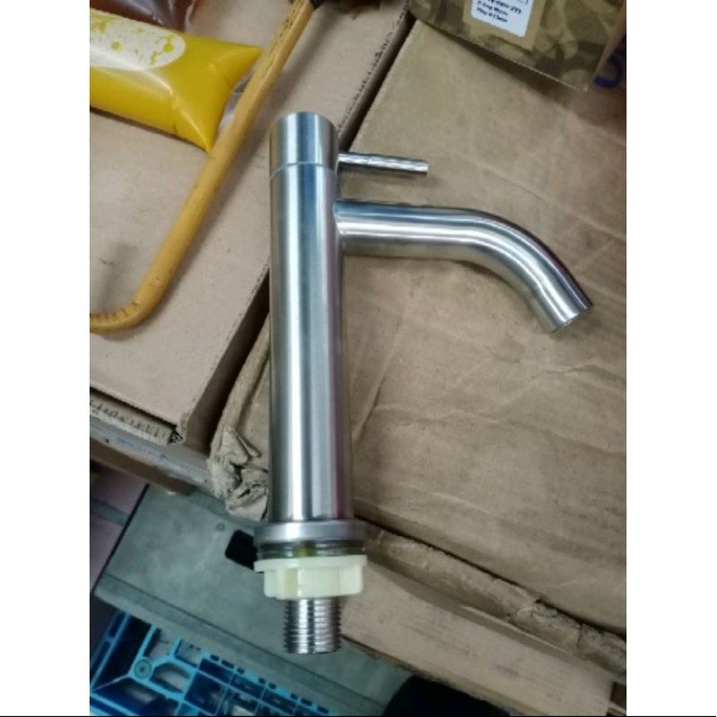 Kran wastafel sus 304 panjang