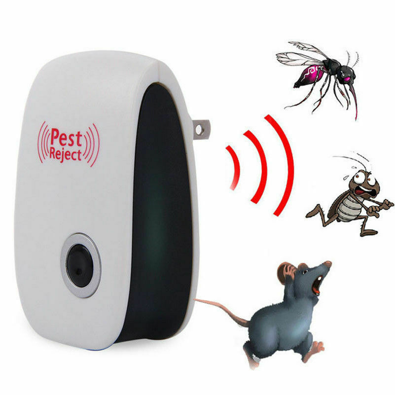 

Electric Ultrasonic Pest Repeller Anti Mosquito Rodent Control Indoor Bug Cockroach Insect Killer Zapper Repellent EU/US/UK Plug
