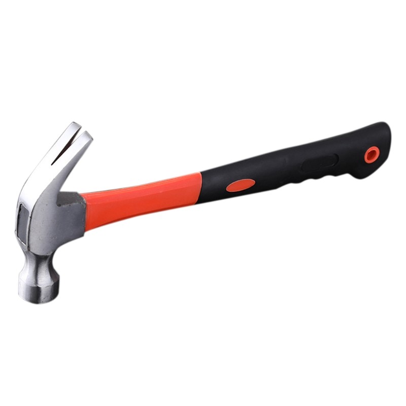 Heavy Duty High-carbon Steel Claw Hammer Suitable for Knocking Nails Pulling Nails House Decoration 