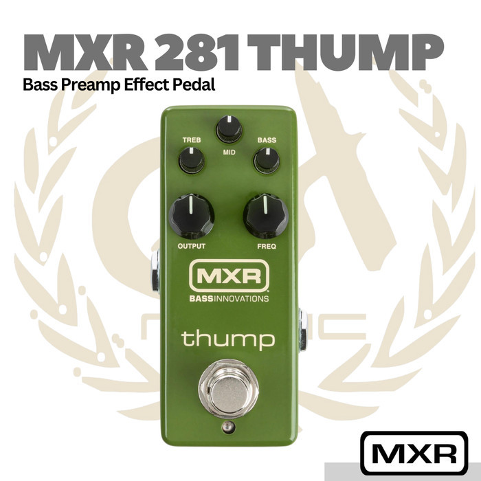 MXR M-281 THUMP BASS PREAMP - Efek Pedal