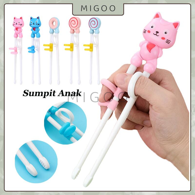 Sumpit Anak Bayi Karakter / Training Chopstick Anak / Raining Chopstick