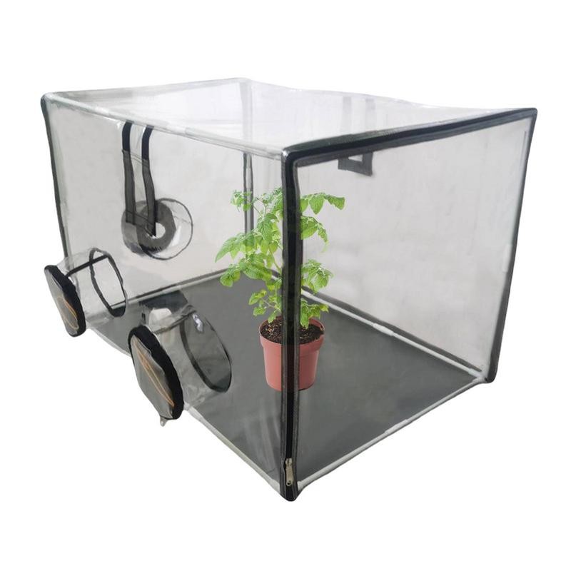 Mini Greenhouse for Indoors & Outdoors Seed Starter Herb Grower Portable Greenhouse for Seedlings Fl