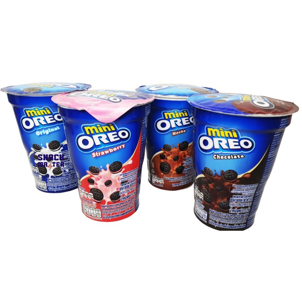 

Oreo Mini Original / Oreo Chocolate / Oreo Strawberry 61 Gram