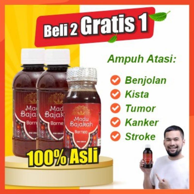 Beli 2 Gratis 1 - Madu Bajkan  teuku wisnu