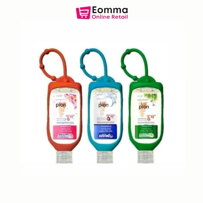 Nuvo Hand Sanitizer 50ml Gel Murah & 100% Original With Pocket / Gantungan / Holder Sovenir Hampers
